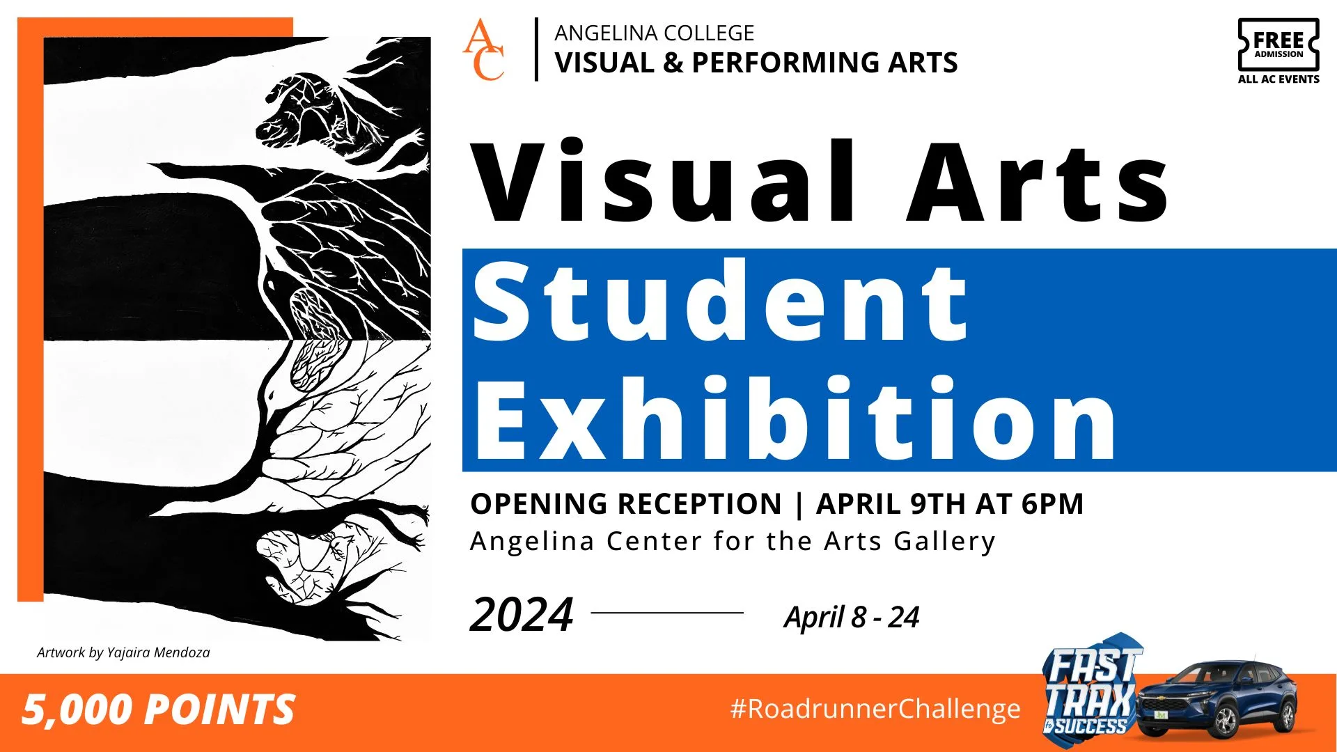 Events from April 3 – June 6 – Angelina College