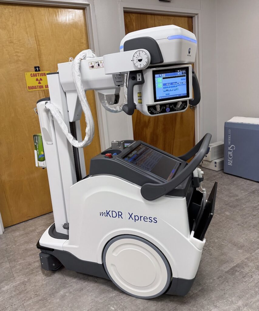 Equipment:

Angelina College’s Radiologic Technology program recently received this Konica MKDR Express Portable X-Ray System thanks to funds from the Carl D. Perkins Basic Grant administered by the Texas Higher Education Coordinating Board. (Contributed photo)
